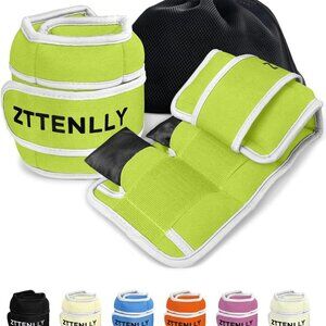 Adjustable Ankle Weights for Women Men and Kids | 1 Pair 5 10 15 18 20 Lbs Leg W